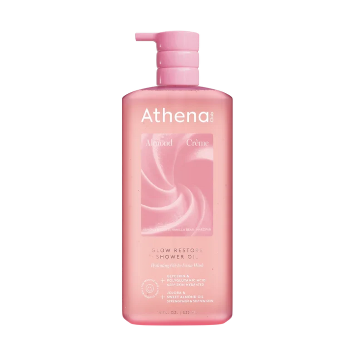 Glow Restore Shower Oil Y8 Almond Crème